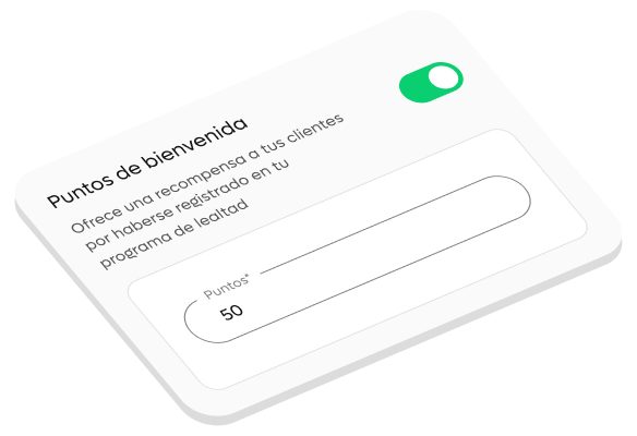 Configuración de puntos de bienvenida